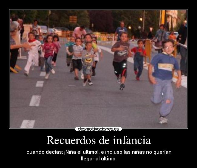 Recuerdos de infancia -