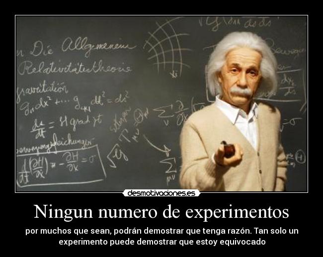 Ningun numero de experimentos -