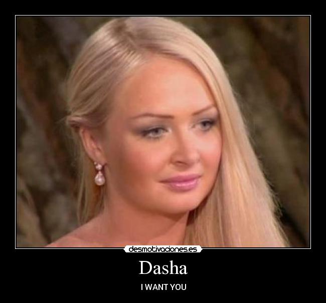 Dasha - I WANT YOU