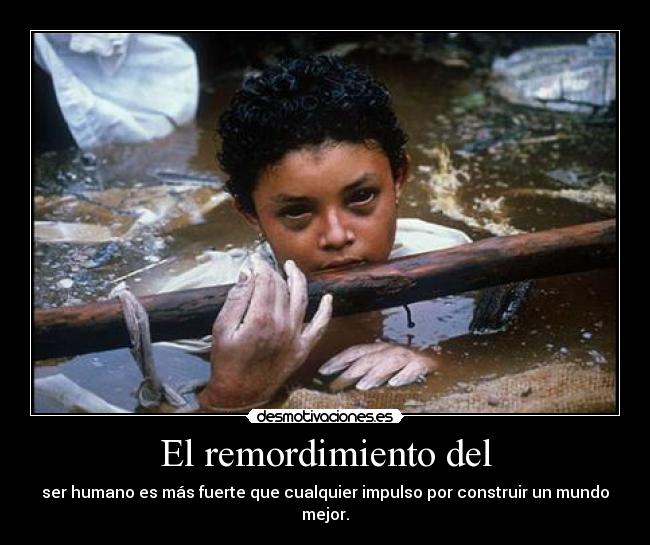 El remordimiento del - 