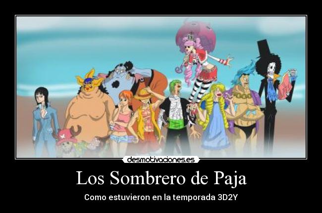 Los Sombrero de Paja - Como estuvieron en la temporada 3D2Y