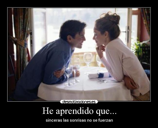 He aprendido que... - 