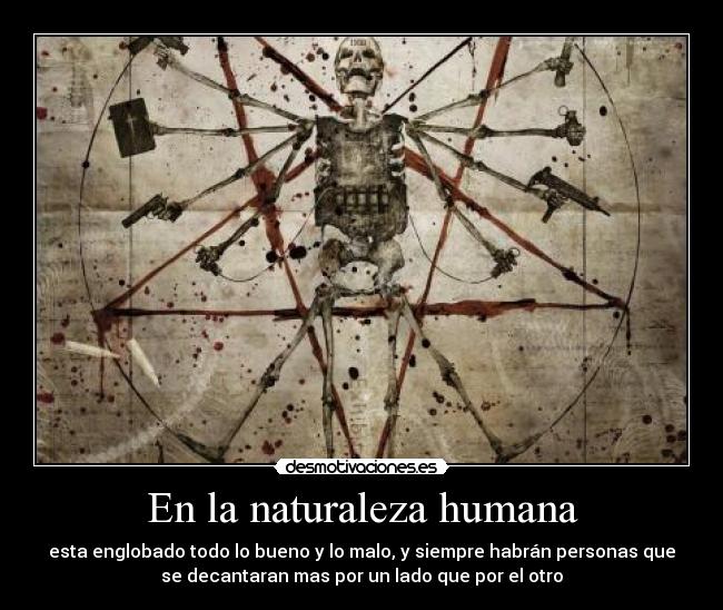 En la naturaleza humana - 