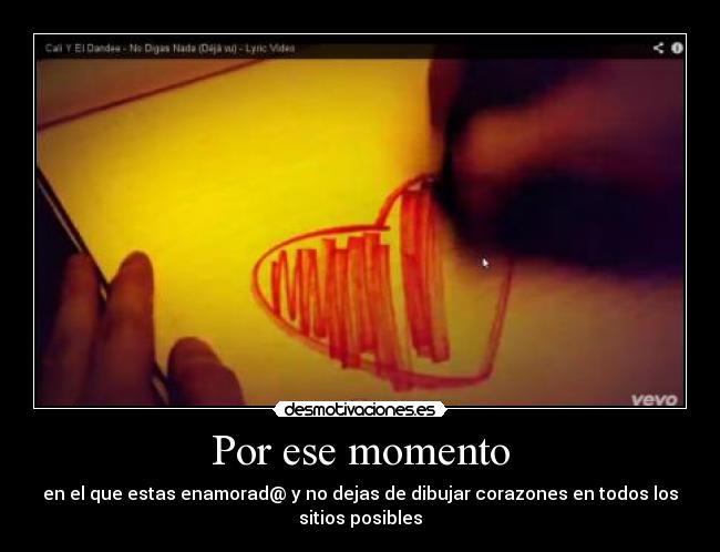 Por ese momento -