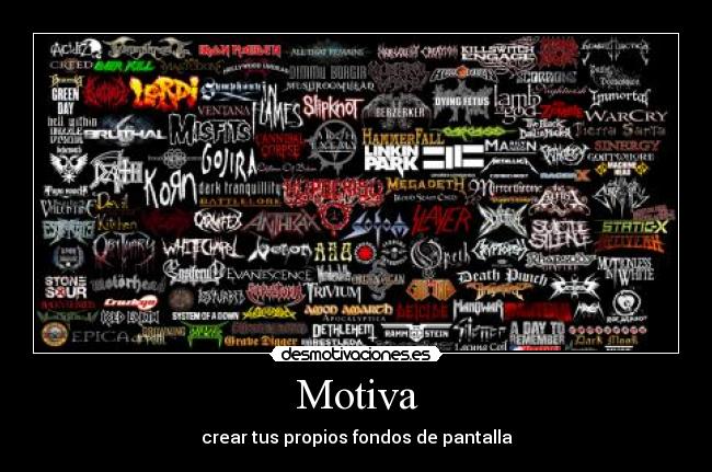 Motiva - crear tus propios fondos de pantalla