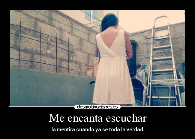 Me encanta escuchar -