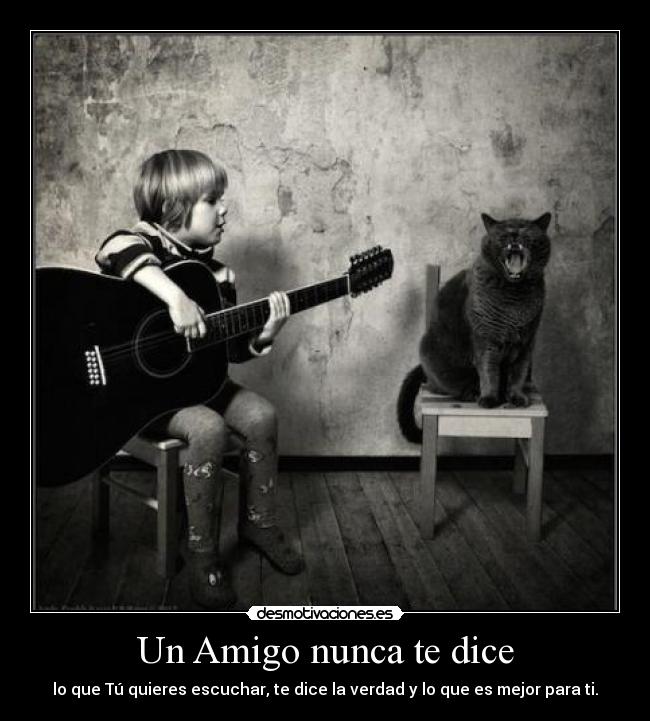 Un Amigo nunca te dice -