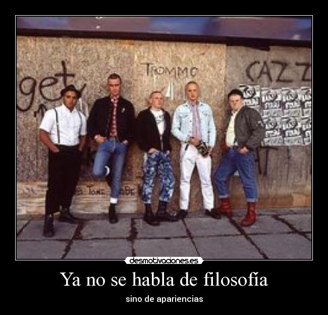Ya no se habla de filosofía - 