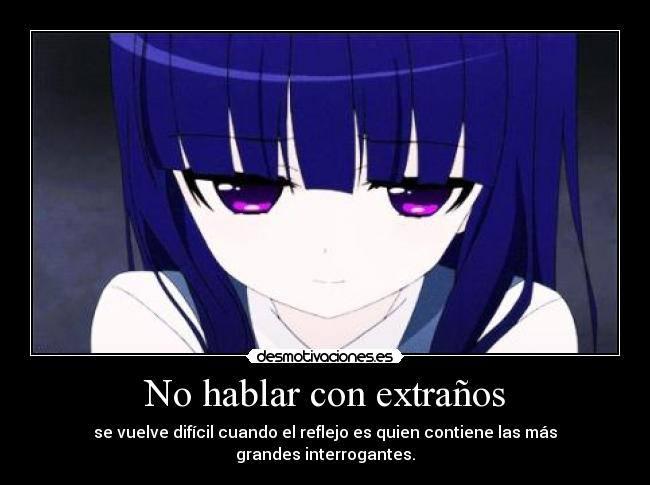 No hablar con extraños -