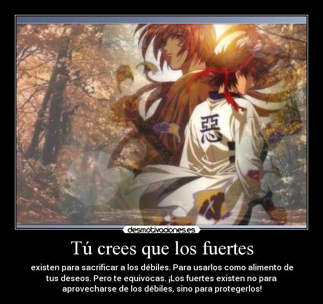 carteles desmotivaciones anime rurouni kenshin desmotivaciones