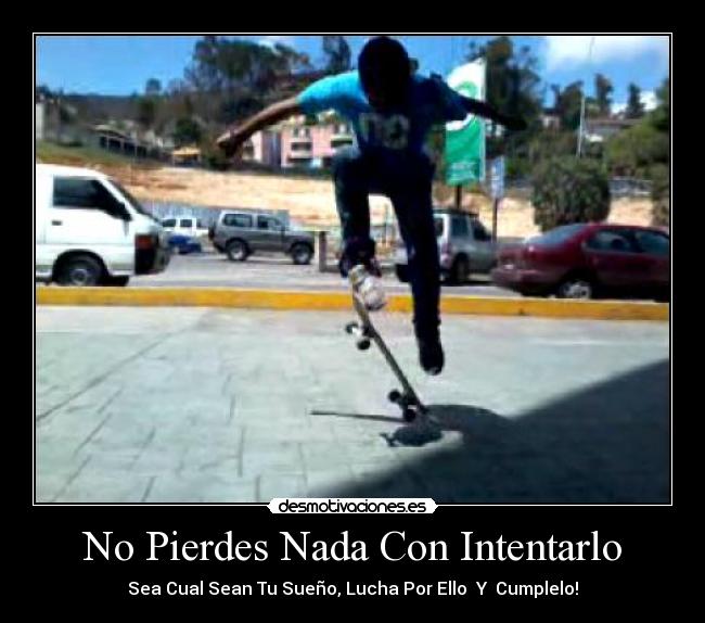 carteles skate desmotivaciones