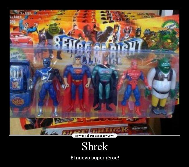 Shrek - El nuevo superhéroe!