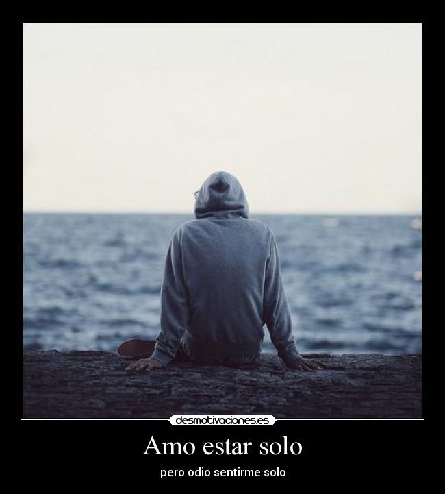 Amo estar solo - 