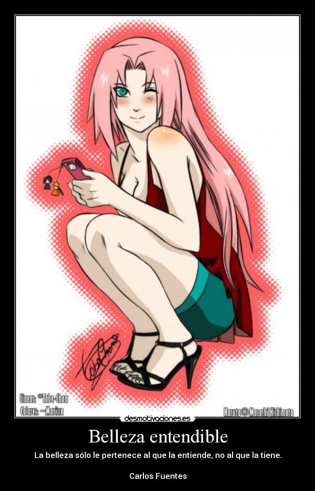 Belleza entendible -