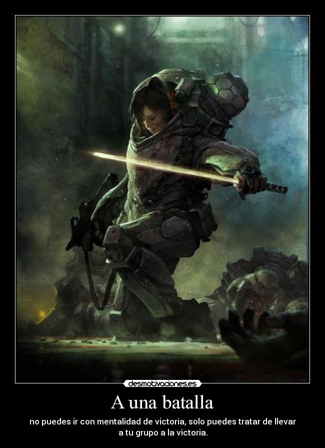 A una batalla -