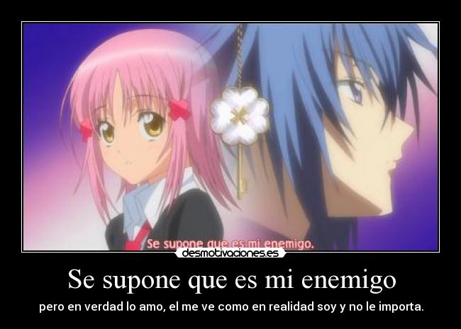 carteles enemigo shugo chara desmotivaciones
