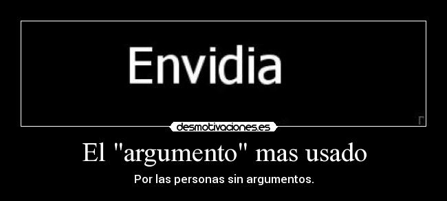 El argumento mas usado -