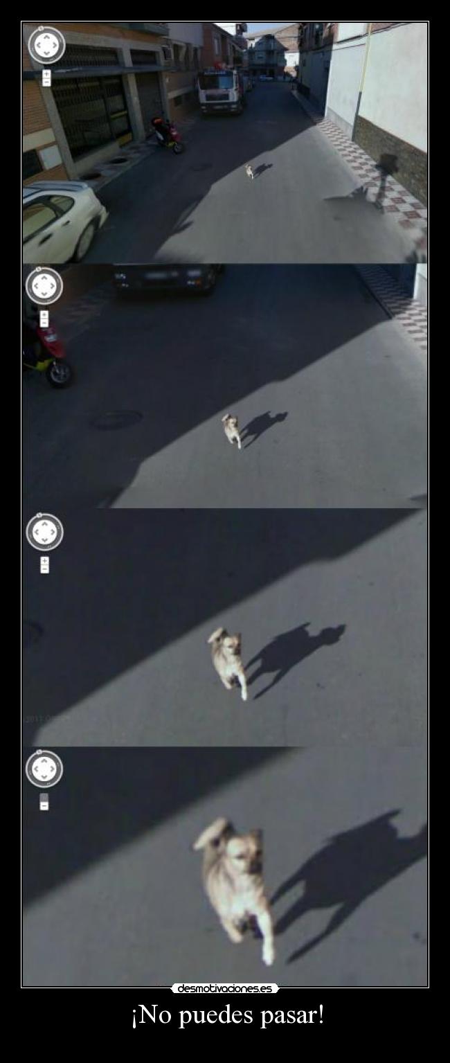 carteles metalkillerclown perro contra google maps desmotivaciones