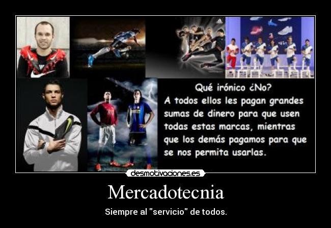 Mercadotecnia - Siempre al servicio de todos.