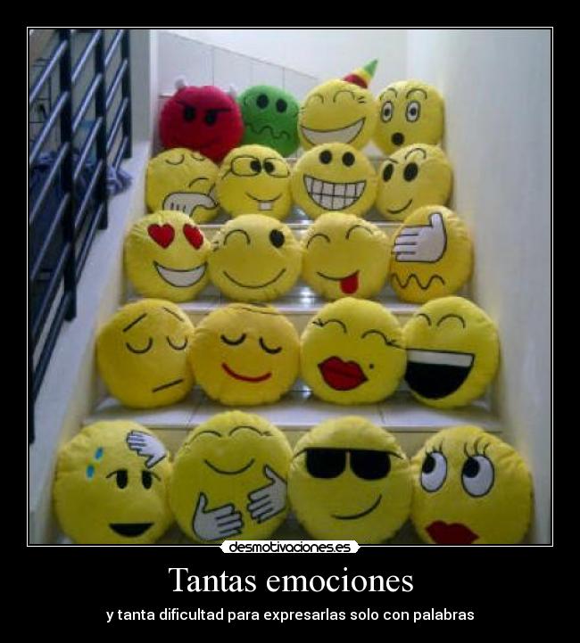 Tantas emociones - 