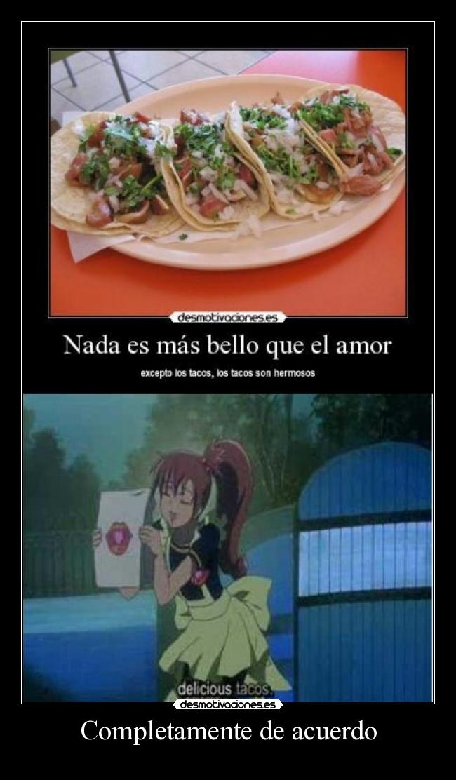 Completamente de acuerdo -