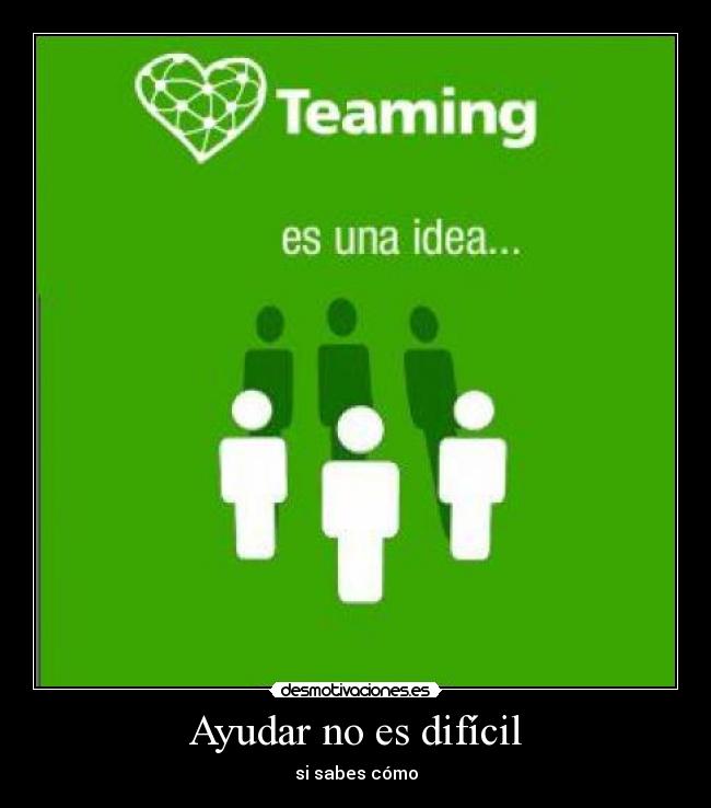 Ayudar no es difícil - 