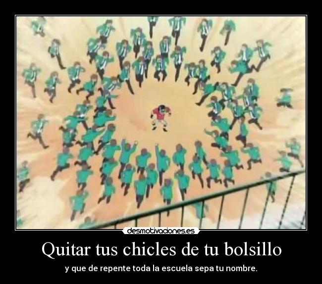 carteles anime manga otaku chicle bolsillo divertido momento pedir desear admirar ojala fuera leiste esto desmotivaciones