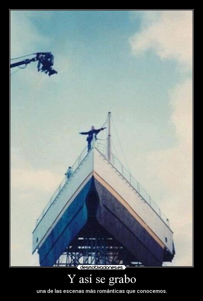Y así se grabo -