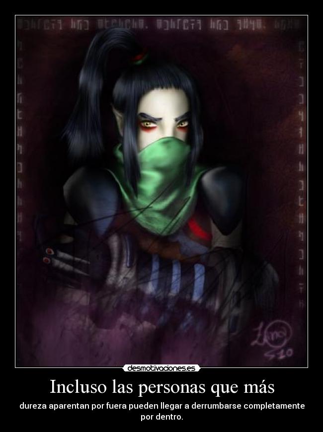 Incluso las personas que más - 