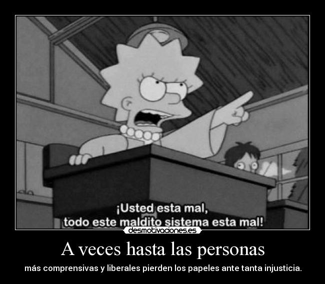 A veces hasta las personas - 