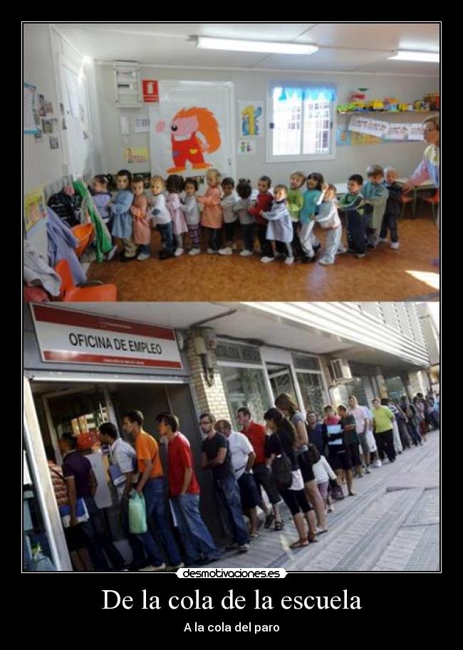 De la cola de la escuela - 