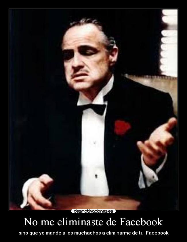 No me eliminaste de Facebook -