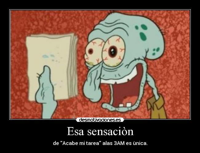 Esa sensaciòn - 