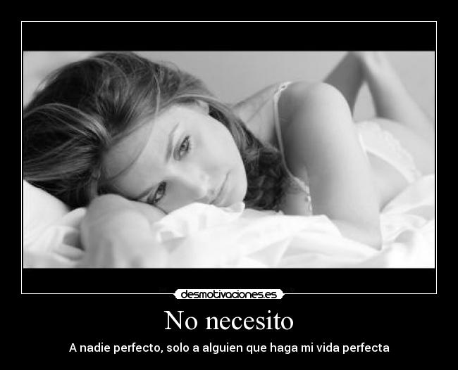 No necesito - 