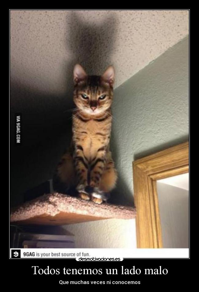 Todos tenemos un lado malo - Que muchas veces ni conocemos