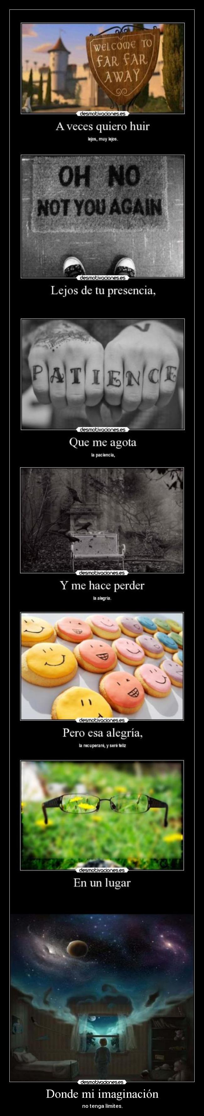 Donde mi imaginación -