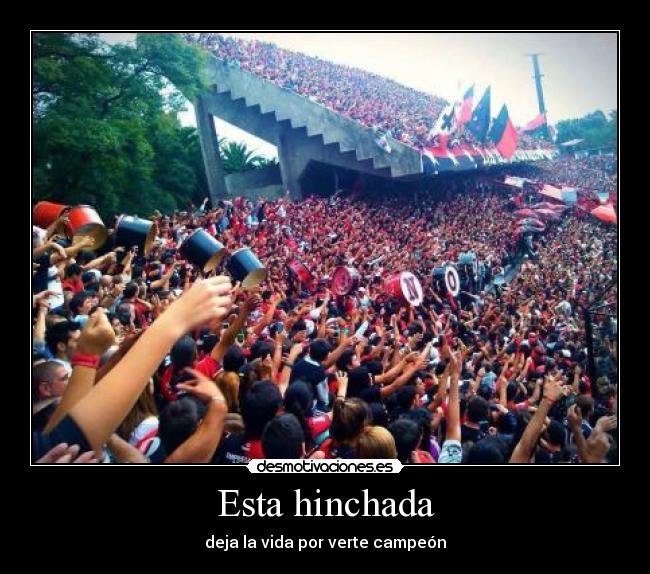 Esta hinchada - deja la vida por verte campeón