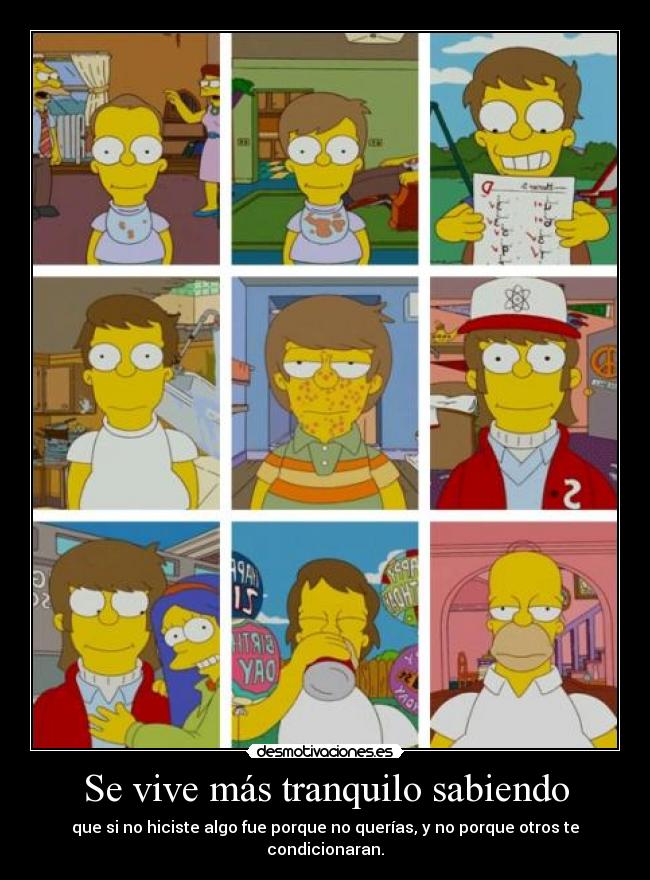 Se vive más tranquilo sabiendo - 