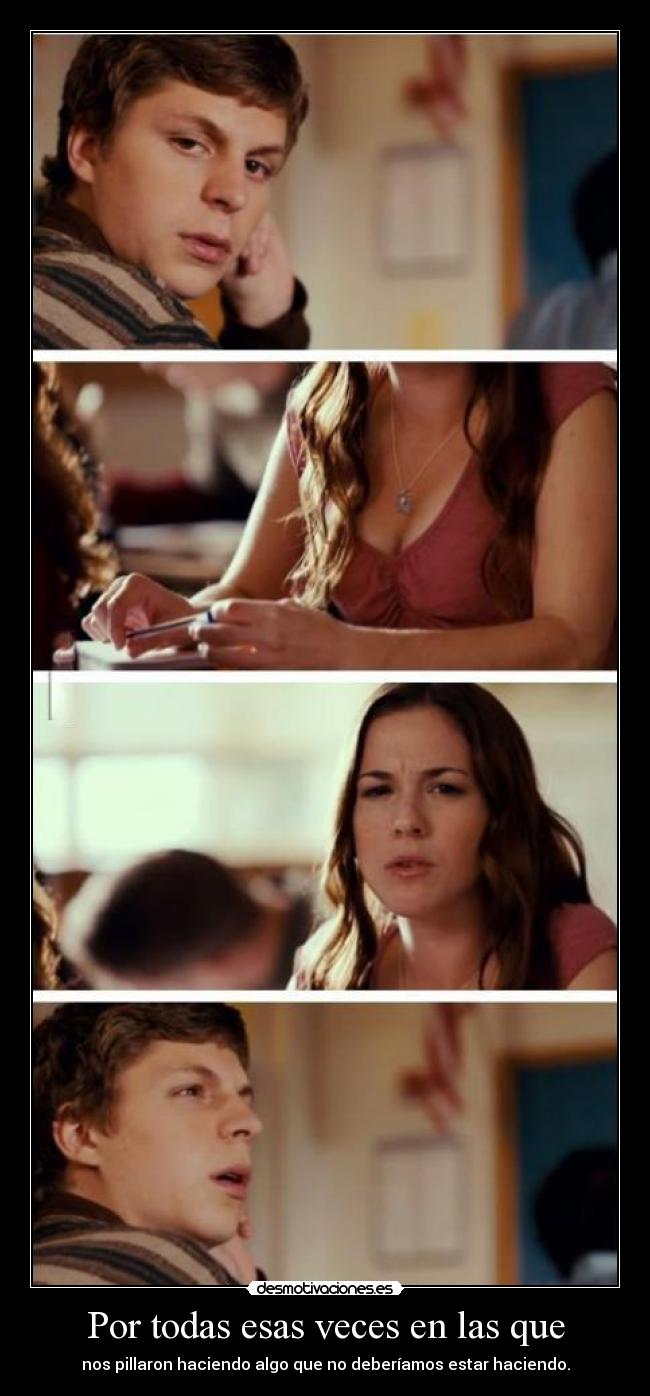 Por todas esas veces en las que - 