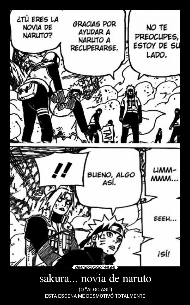 sakura... novia de naruto - 