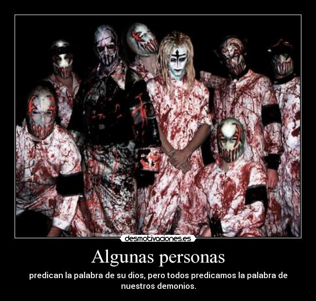 Algunas personas -