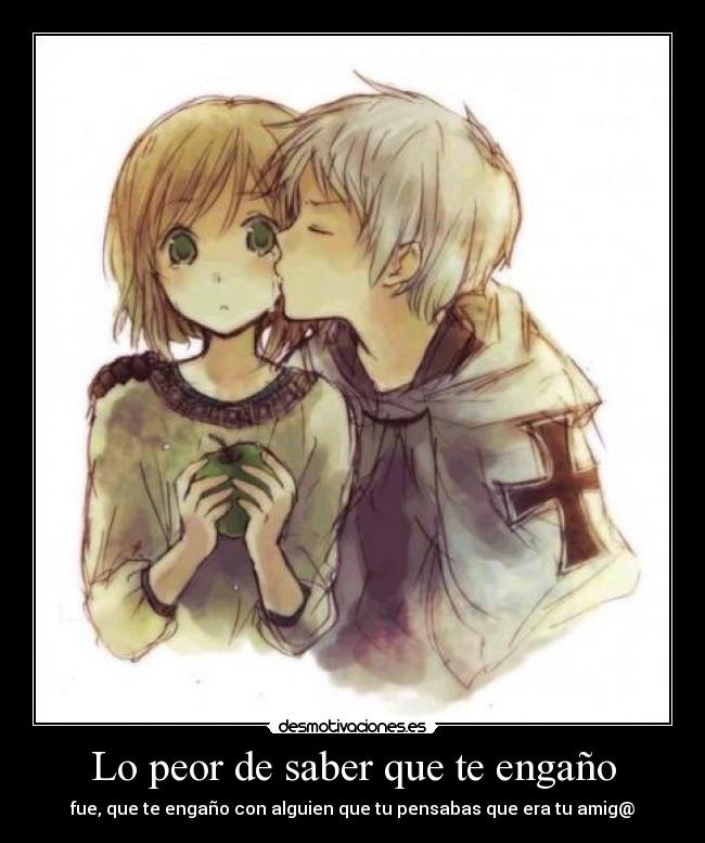 Lo peor de saber que te engaño -