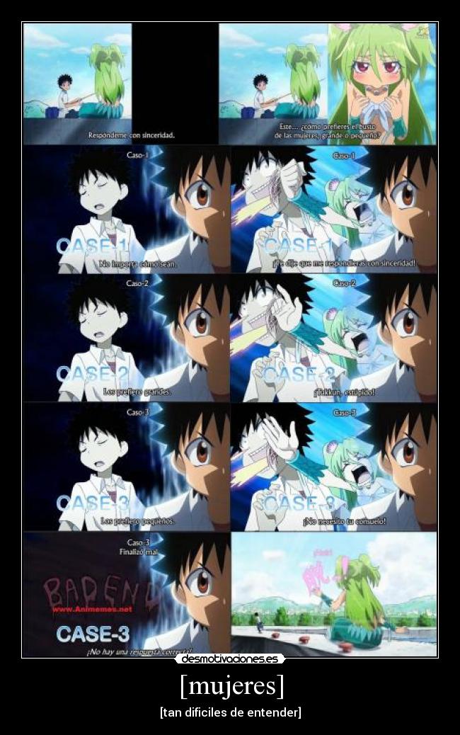 [mujeres] - [tan dificiles de entender]