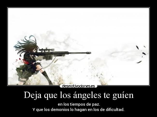 Deja que los ángeles te guíen -
