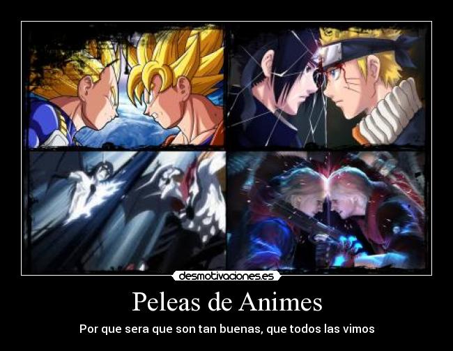Peleas de Animes - Por que sera que son tan buenas, que todos las vimos