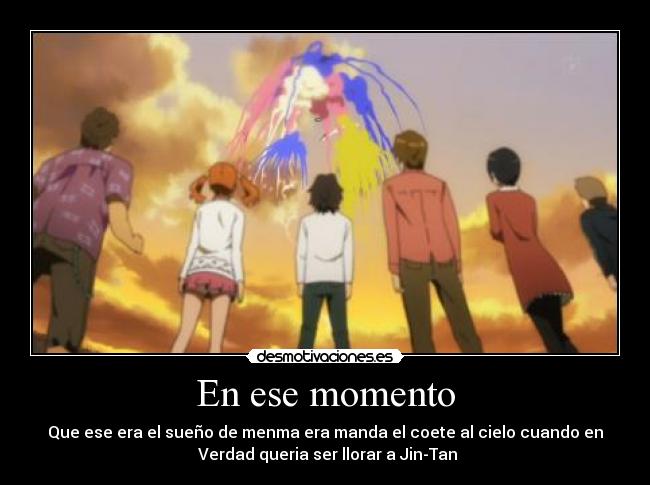 En ese momento -