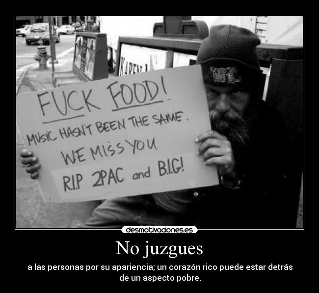 No juzgues - 