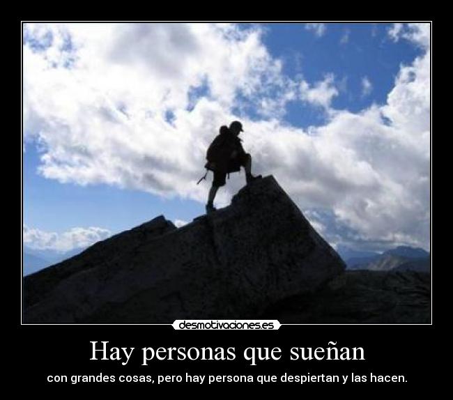 Hay personas que sueñan - 