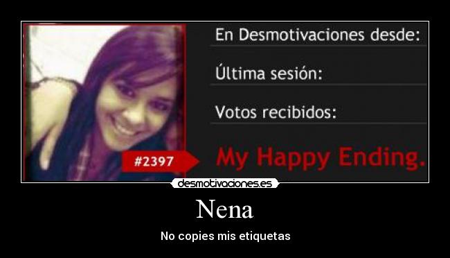 Nena - No copies mis etiquetas