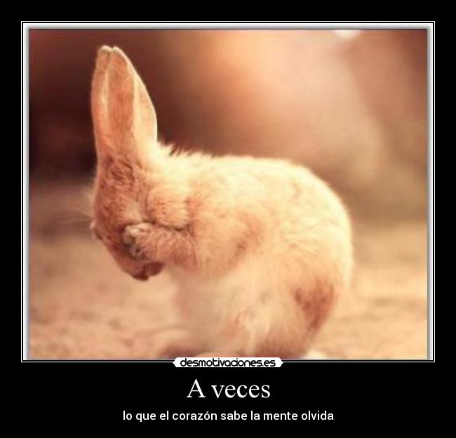 A veces - lo que el corazón sabe la mente olvida
